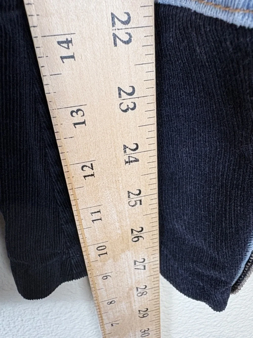 Free People Denim Seamed And Structured Jacket Size XL Military 90s - Picture 16 of 16